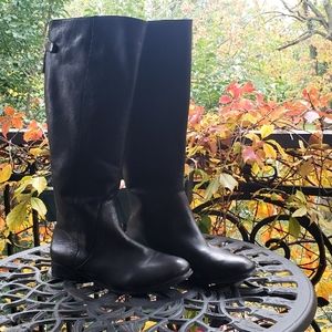 Lord & Taylor Knee High Leather Riding Boots